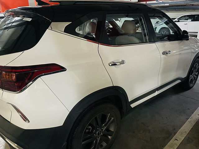 Used Kia Seltos [2019-2022] HTX 1.5 Dual Tone [2019-2020] in Hyderabad