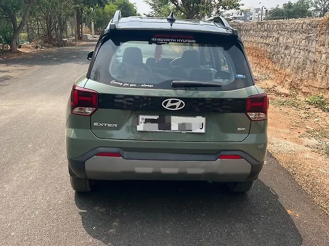 Used Hyundai Exter [2023-2026] SX (O) Connect Petrol Automatic Dual Tone in Bangalore