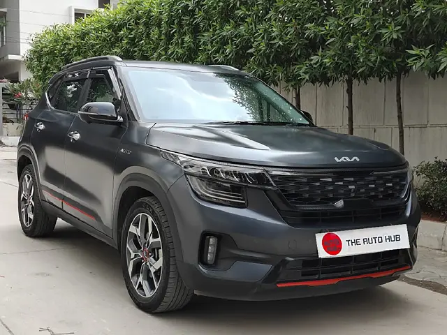 Used Kia Seltos [2022-2023] X Line 1.5 Diesel AT in Hyderabad