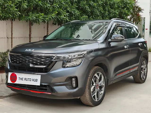 Used Kia Seltos [2022-2023] X Line 1.5 Diesel AT in Hyderabad