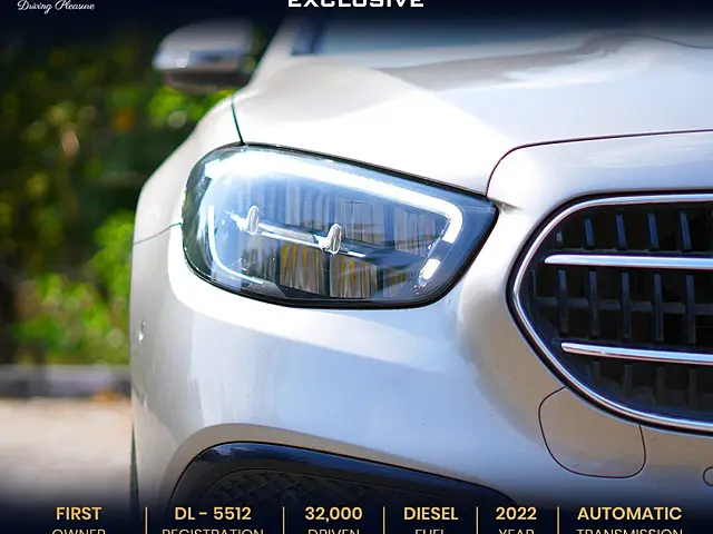 Used Mercedes-Benz E-Class [2021-2024] E 220d Exclusive in Delhi