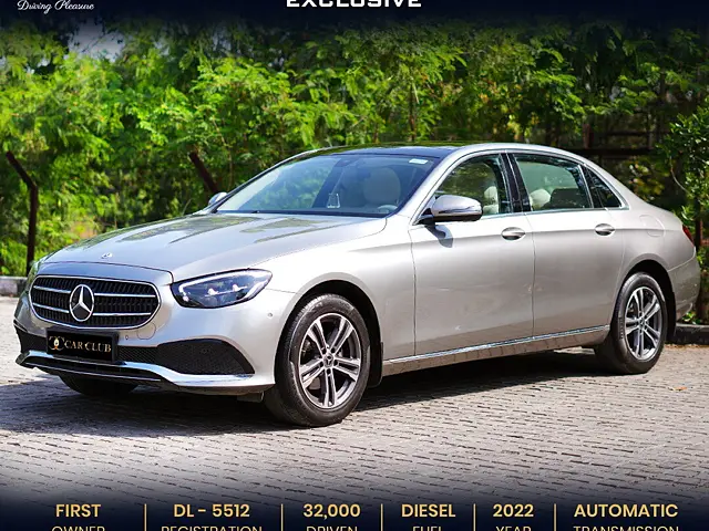 Used Mercedes-Benz E-Class [2021-2024] E 220d Exclusive in Delhi