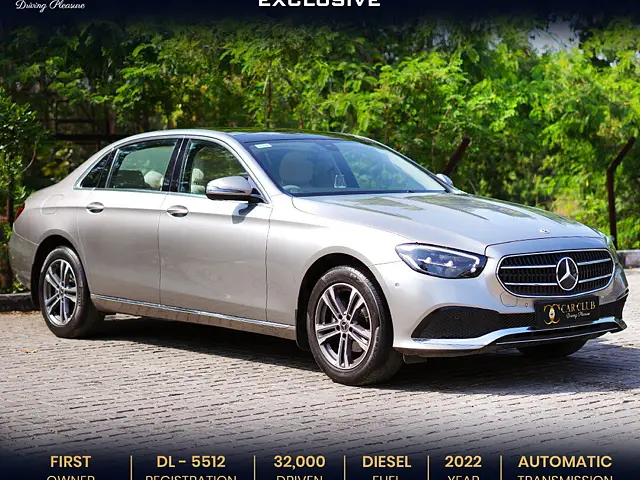 Used Mercedes-Benz E-Class [2021-2024] E 220d Exclusive in Delhi