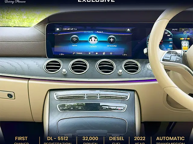 Used Mercedes-Benz E-Class [2021-2024] E 220d Exclusive in Delhi