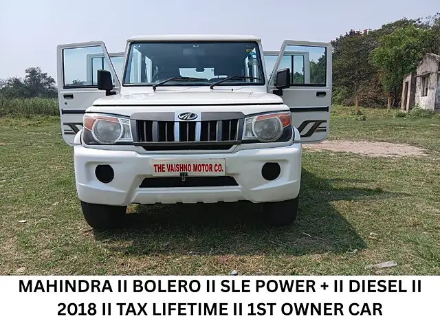 Used 2018 Mahindra Bolero in Kolkata