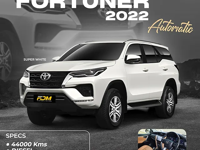 Used 2022 Toyota Fortuner in Delhi