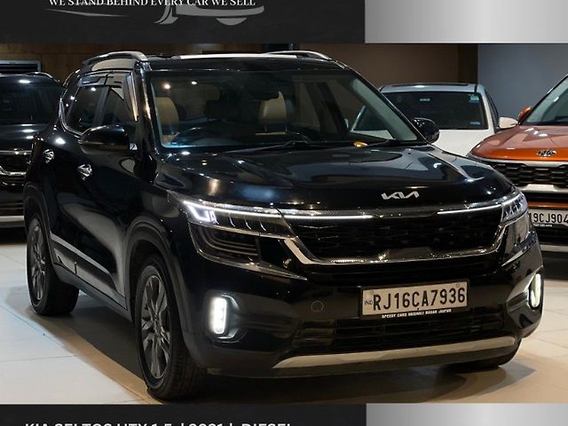 Used Kia Seltos [2022-2023] HTX 1.5 Diesel in Jaipur