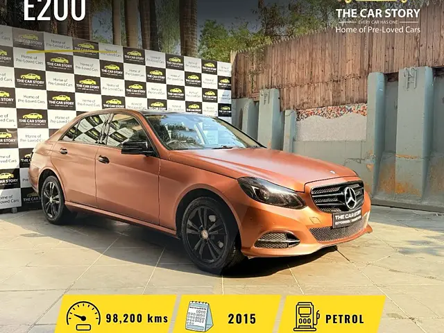 Used 2015 Mercedes-Benz E-Class in Pune
