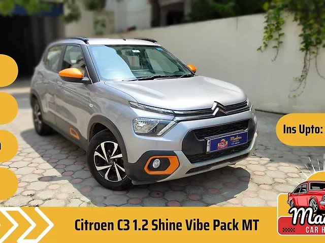 Used 2023 Citroen C3 in Chennai