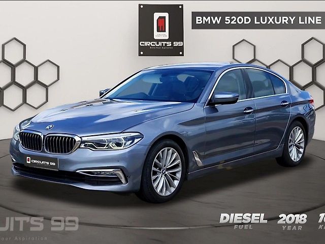 Used BMW 5 Series [2017-2021] 520d Luxury Line [2017-2019] in Chennai
