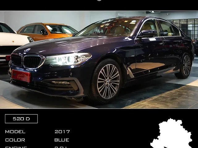 Used 2017 BMW 5-Series in Delhi