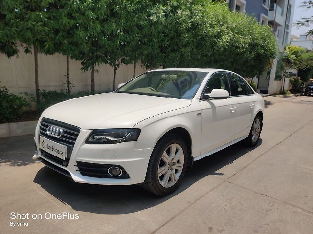 Used Audi A4 [2008-2013] 2.0 TDI (143 bhp) in Hyderabad