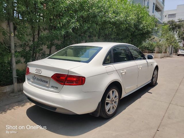 Used Audi A4 [2008-2013] 2.0 TDI (143 bhp) in Hyderabad