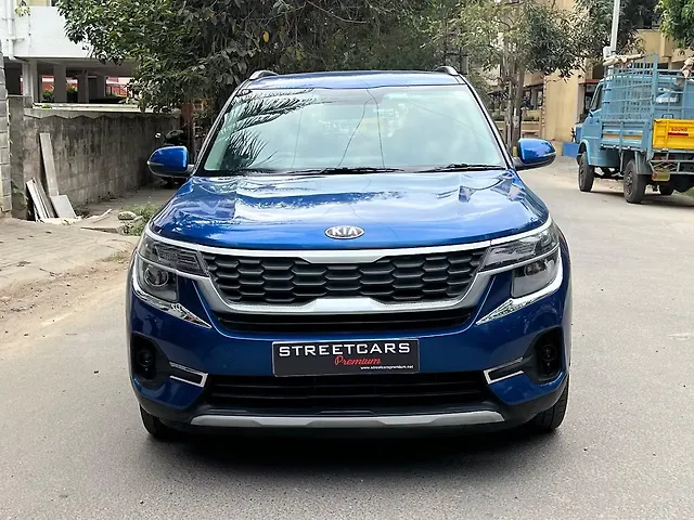Used Kia Seltos [2019-2022] HTK Plus 1.5 Diesel AT in Bangalore
