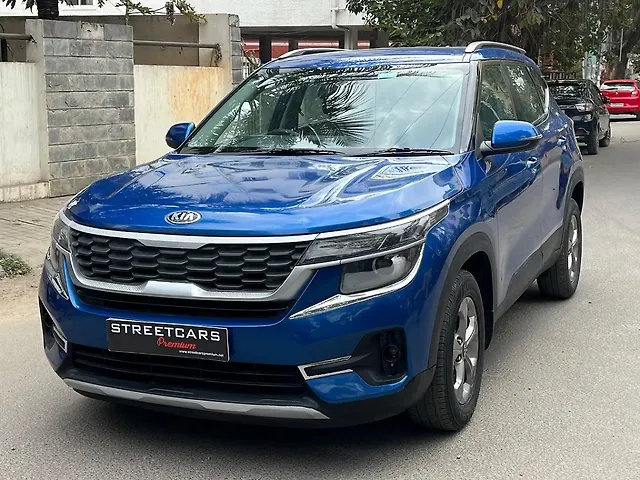 Used Kia Seltos [2019-2022] HTK Plus 1.5 Diesel AT in Bangalore