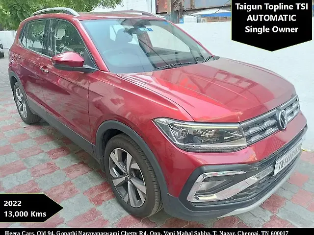 Used 2022 Volkswagen Taigun in Chennai