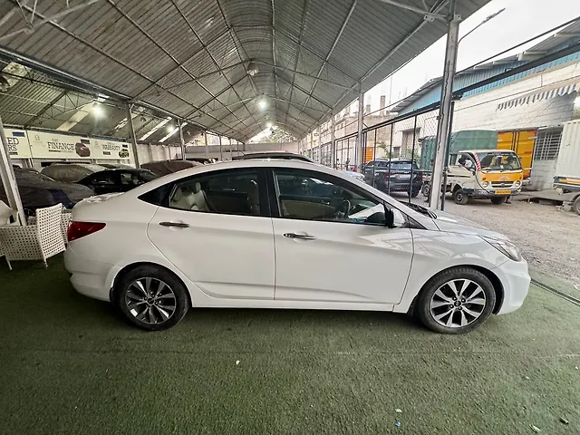 Used Hyundai Verna [2011-2015] Fluidic 1.6 CRDi SX Opt AT in Bangalore