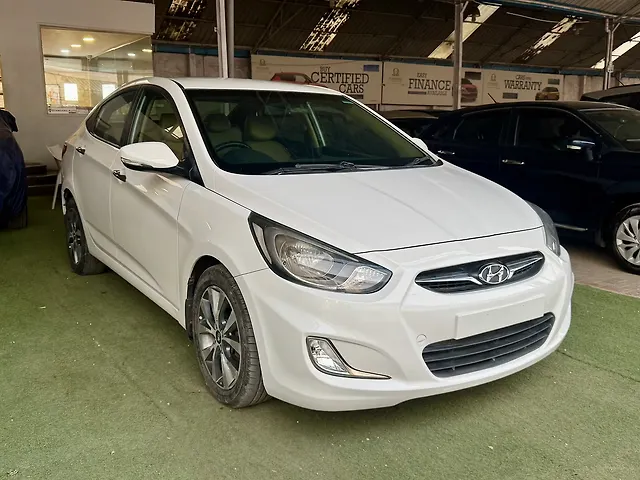 Used Hyundai Verna [2011-2015] Fluidic 1.6 CRDi SX Opt AT in Bangalore