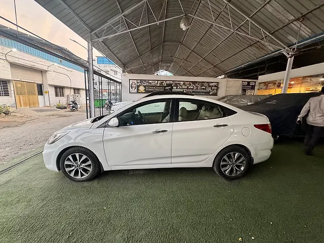 Used Hyundai Verna [2011-2015] Fluidic 1.6 CRDi SX Opt AT in Bangalore