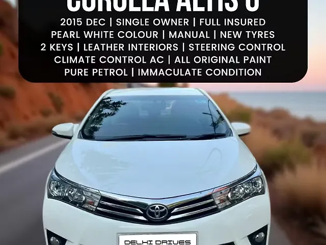 Used 2015 Toyota Corolla Altis in Delhi