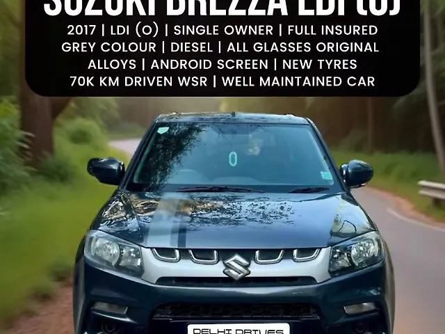 Used 2017 Maruti Suzuki Vitara Brezza in Delhi