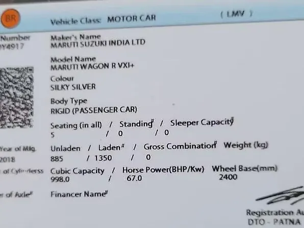 Used Maruti Suzuki Wagon R 1.0 [2014-2019] VXI+ in Motihari