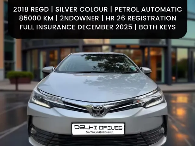 Used 2018 Toyota Corolla Altis in Delhi
