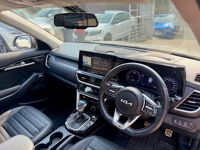 Used Kia Seltos [2022-2023] GTX Plus 1.4 DCT Dual Tone in Mumbai