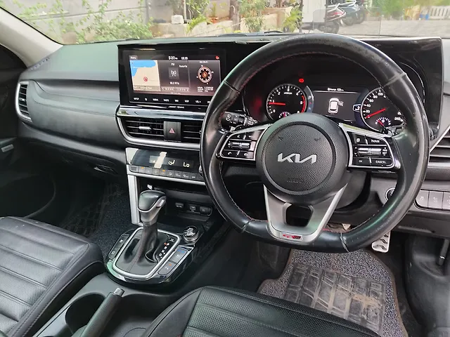 Used Kia Seltos [2022-2023] GTX Plus 1.5 Diesel AT Dual Tone in Hyderabad