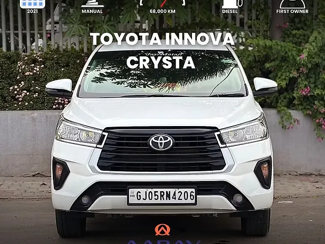Used 2021 Toyota Innova Crysta in Surat
