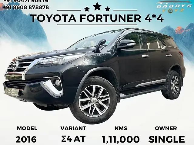 Used 2016 Toyota Fortuner in Chennai