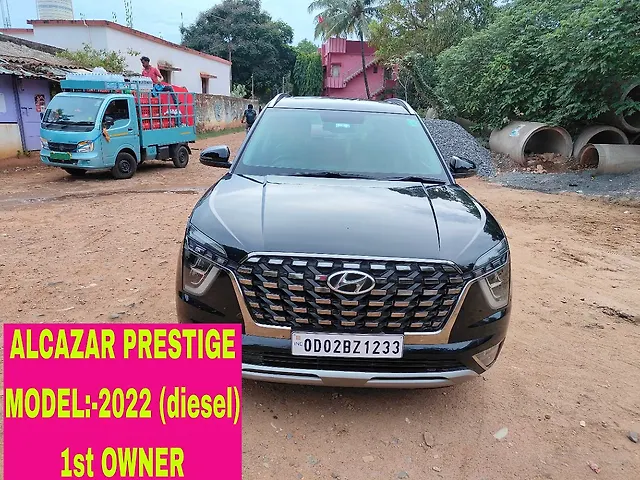 Used Hyundai Alcazar [2021-2023] Prestige 7 STR 1.5 Diesel in Bhubaneswar