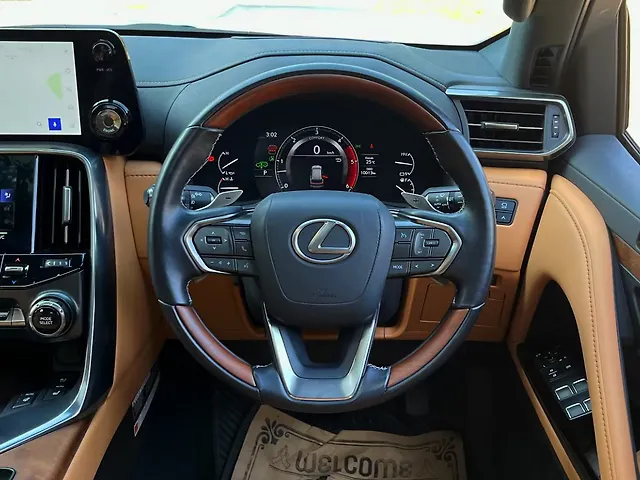Used Lexus LX 500d with Ash Open Pore Sumi Black Trim in Delhi