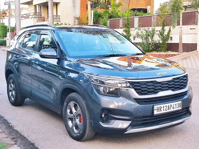 Used Kia Seltos [2019-2022] HTK Plus 1.5 Diesel AT in Chandigarh