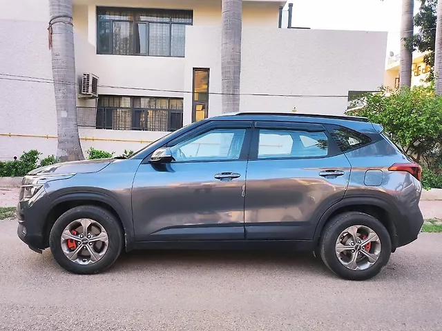 Used Kia Seltos [2019-2022] HTK Plus 1.5 Diesel AT in Chandigarh