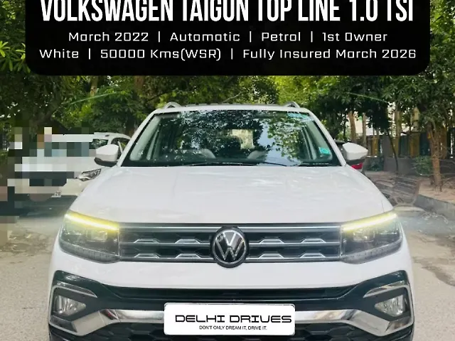 Used 2022 Volkswagen Taigun in Delhi