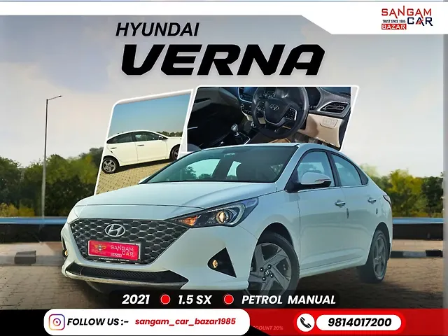 Used 2021 Hyundai Verna in Jalandhar