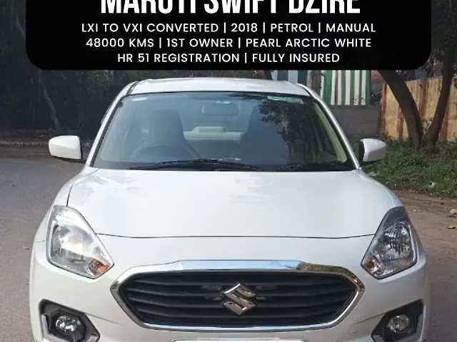 Used 2018 Maruti Suzuki DZire in Delhi
