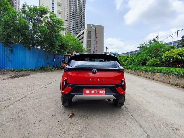 Used Tata Nexon Fearless Plus (S) 1.2 Petrol 7DCA Dual Tone [2023-2025] in Mumbai