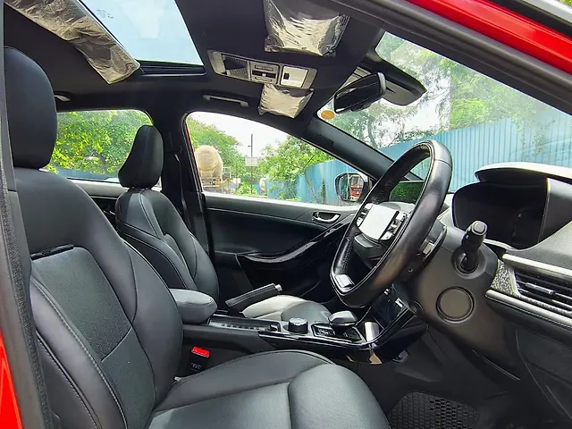 Used Tata Nexon Fearless Plus (S) 1.2 Petrol 7DCA Dual Tone [2023-2025] in Mumbai