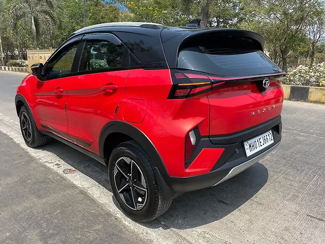 Used Tata Nexon Fearless Plus (S) 1.2 Petrol 7DCA Dual Tone [2023-2025] in Mumbai