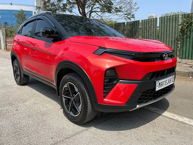 Used Tata Nexon Fearless Plus (S) 1.2 Petrol 7DCA Dual Tone [2023-2025] in Mumbai