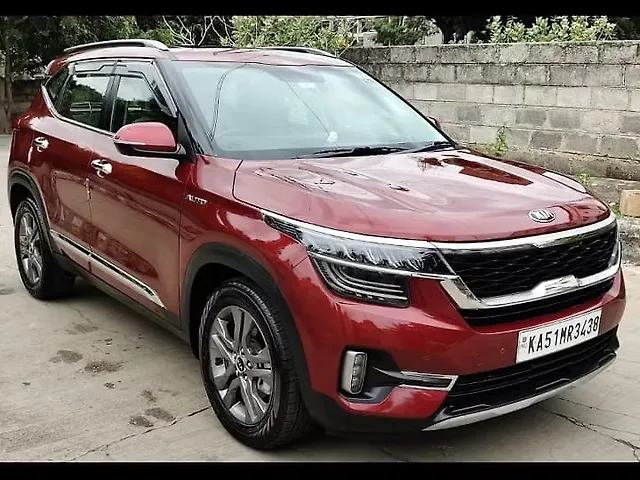Used Kia Seltos [2019-2022] HTK Plus 1.5 Diesel AT in Bangalore