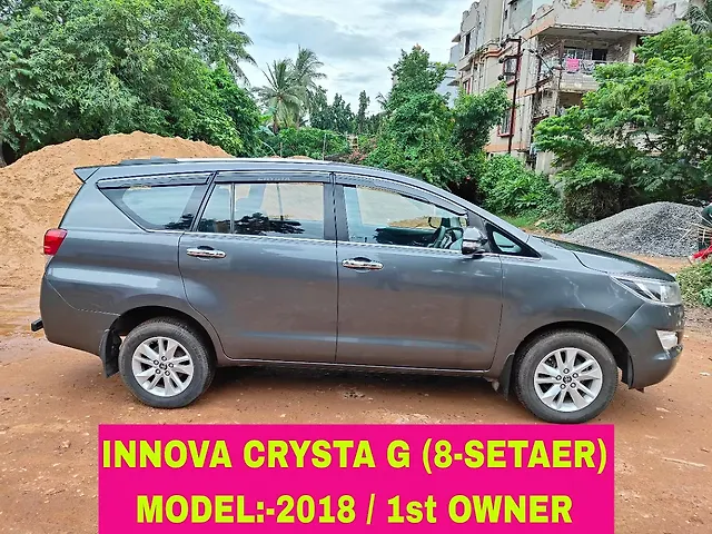 Used Toyota Innova Crysta [2016-2020] 2.4 G 8 STR [2016-2017] in Bhubaneswar