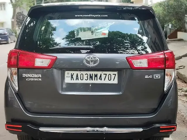 Used Toyota Innova Crysta [2020-2023] G Plus 2.4 8 STR in Bangalore