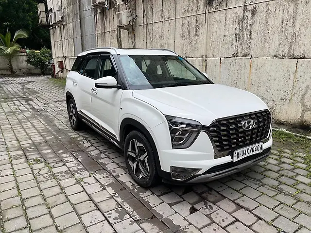 Used Hyundai Alcazar [2021-2023] Prestige (O) 7 STR 1.5 Diesel AT in Thane