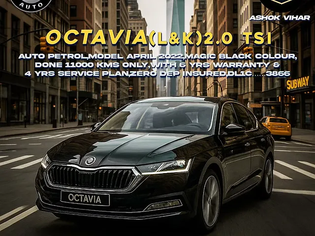 Used 2022 Skoda Octavia in Delhi