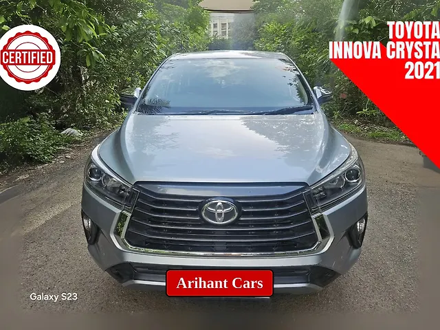 Used 2021 Toyota Innova Crysta in Mumbai