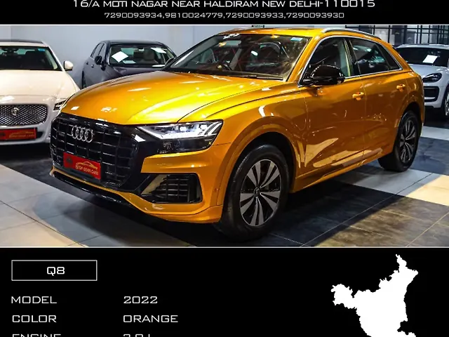 Used 2022 Audi Q8 in Delhi