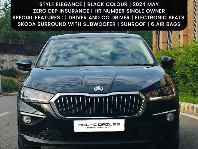 Used 2024 Skoda Slavia in Delhi